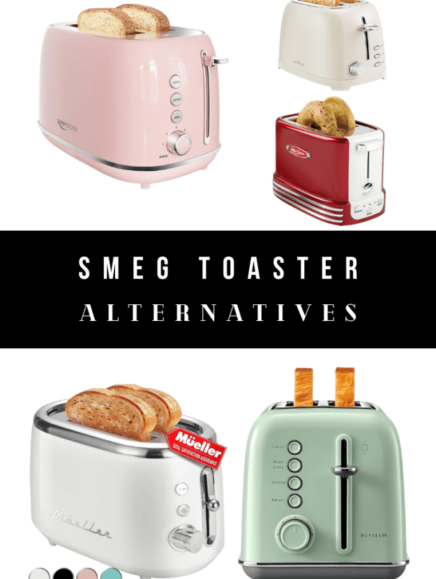 Cheap-smeg-toaster-alternatives-look-alikes | Sonia Begonia Best Smeg Toaster Alternatives and Look Alikes for Less