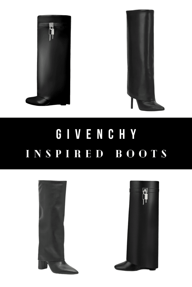 Best Givenchy Shark Lock Boots Look Alikes and Alternatives
