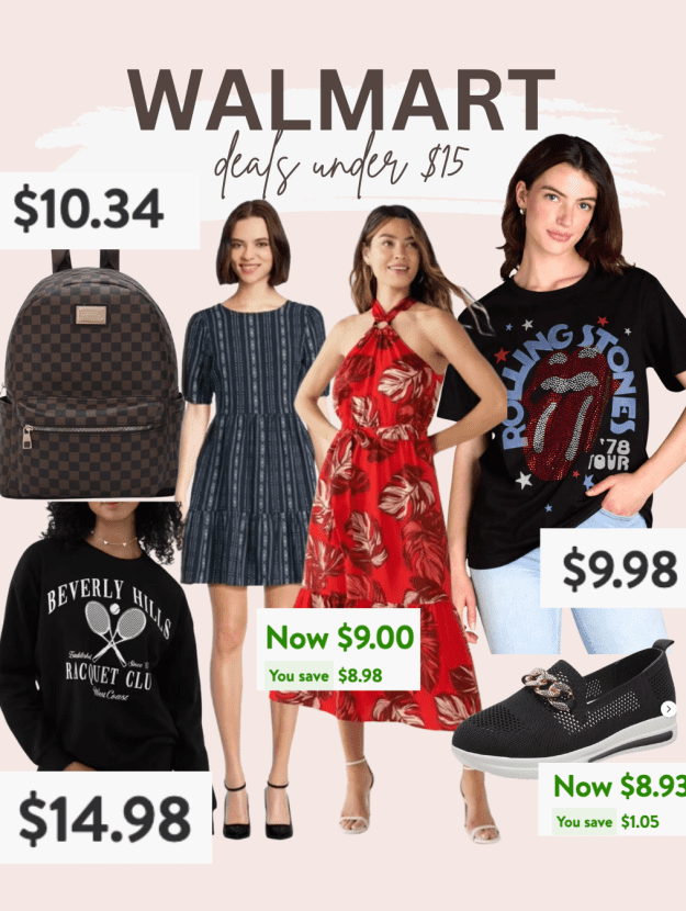 Walmart Fashion Finds Under $15