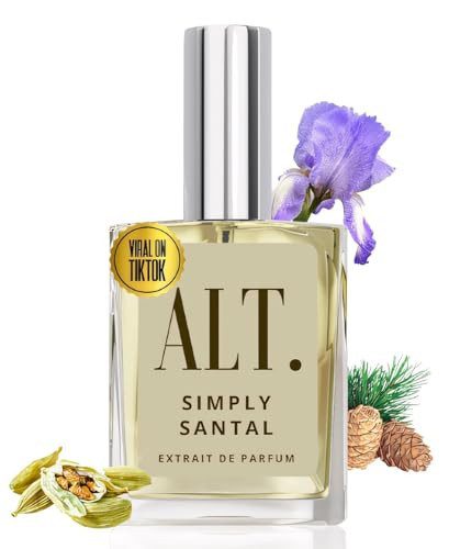 ALT. Fragrances Simply Santal perfume from Amazon, a Le Labo Santal 33 alternative