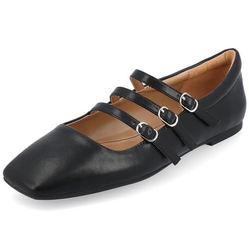 Black Mary Jane square toe flats from Amazon, a Miu Miu flats alternative