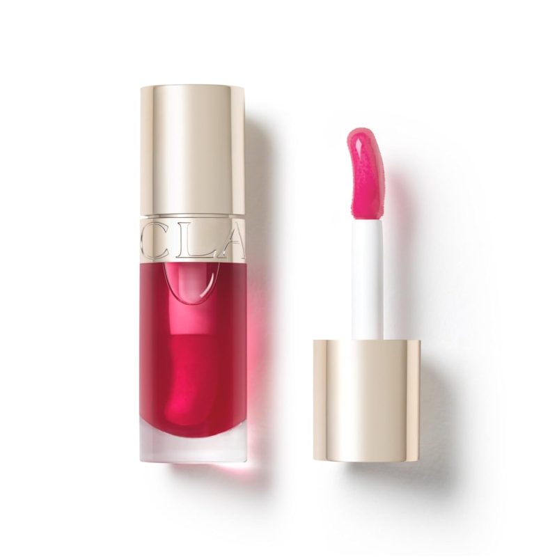 Clarins Lip Comfort Oil, a high shine lip oil similar to Dior Lip Glow Oil