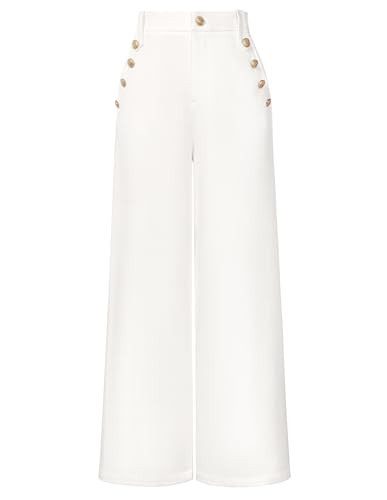 GRACE KARIN high waisted wide leg office dress pants from Amazon, an Aritzia Effortless pants alternative