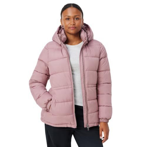 Heavyweight quilted hooded puffer jacket from Amazon, a Moncler jacket alternative