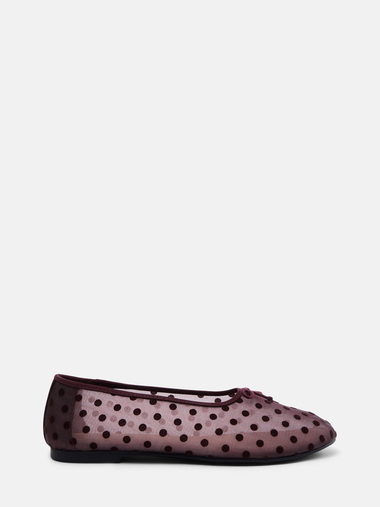 Mesh ballet flats from Walmart, an affordable Alaia mesh flats alternative