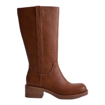 No Boundaries women's tall riding boot from Walmart, a Frye boots look alike