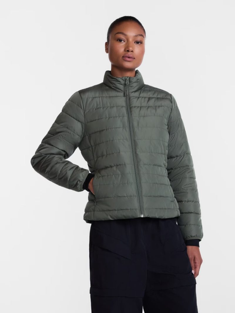 Ozark Trail women's quilted puffer jacket from Walmart, an Aritzia Super Puff alternative
