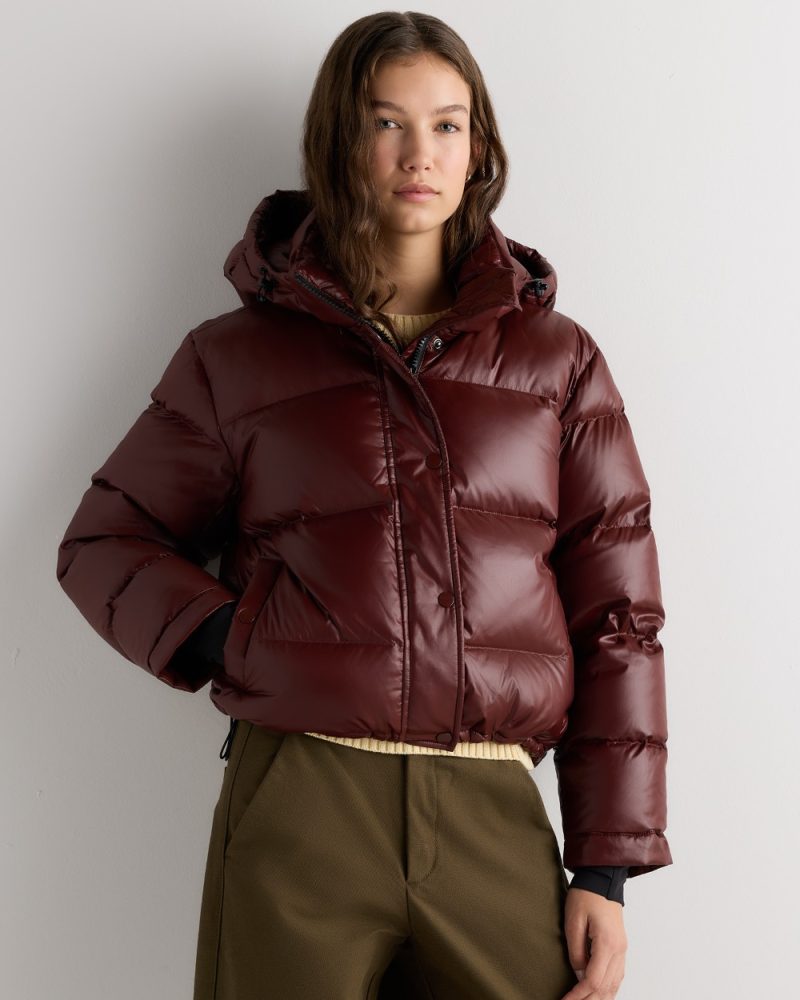 Quince Responsible Down cropped puffer jacket from Quince, an Aritzia Super Puff alternative