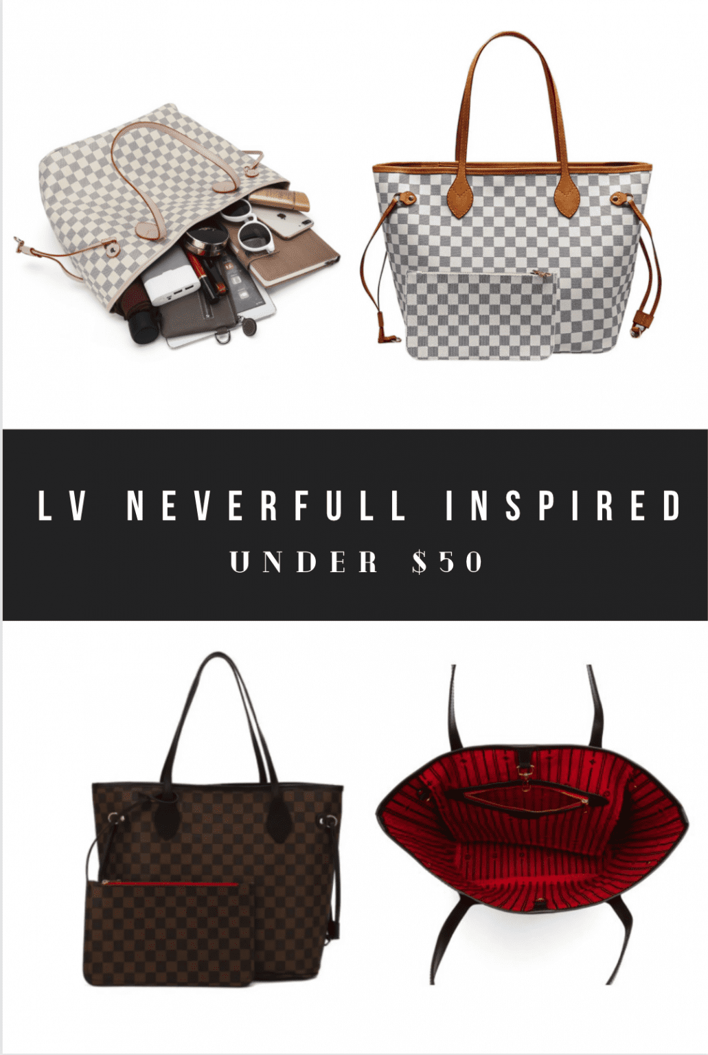 Best Louis Vuitton Neverfull Look Alikes and Alternatives Sonia Begonia