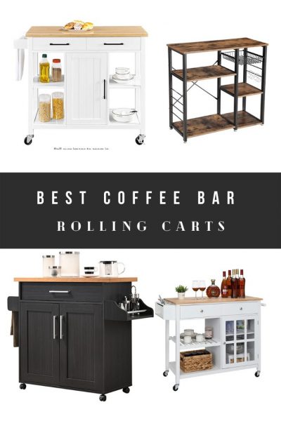 5 Affordable Coffee Bar Cart Ideas You Will Love