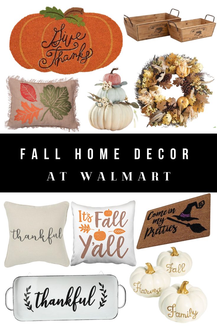 Contemporary Harvest Fall Home Decor at Walmart