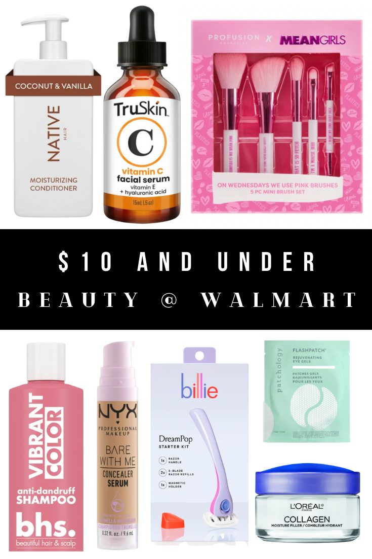  and Under Beauty Finds at Walmart for Healthy Skin and Hair